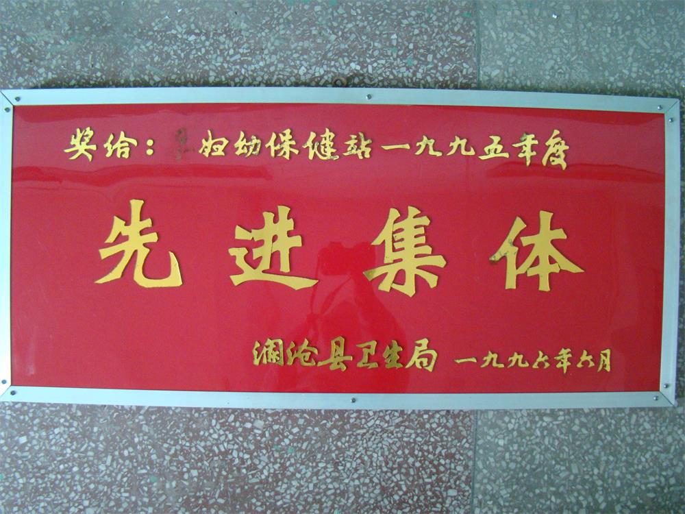 1995年先进集体