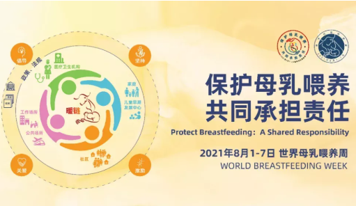 2021年世界母乳喂养周“保护母乳喂养，共同承担责任”