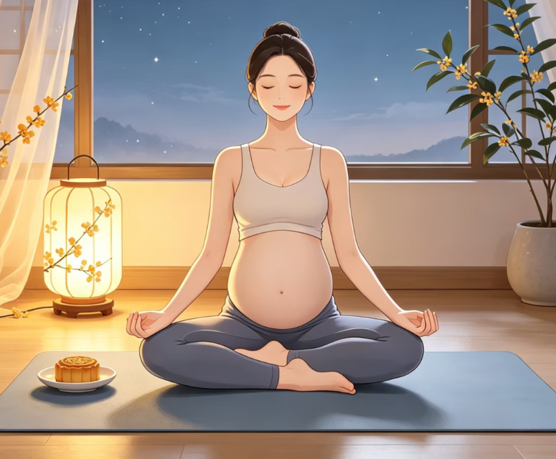 新芽养育活动丨中秋孕享时光 孕期瑜伽放松实操课——主题活动